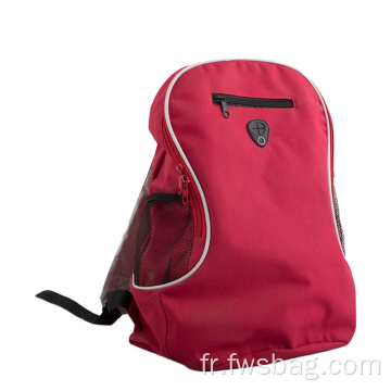 Sac à dos d&#39;école rouge de la conception OEM